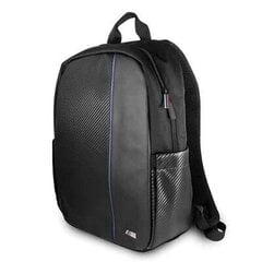 Backpack 16-tolline BMW sülearvuti/tahvelarvuti seljakott BMBPCO15CAPNBK Black Carbon Navy Stripe hind ja info | BMW Arvutid ja IT- tehnika | kaup24.ee