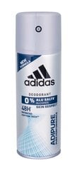 Adidas Adipure 48h deodorant meestele 150 ml цена и информация | Дезодоранты | kaup24.ee