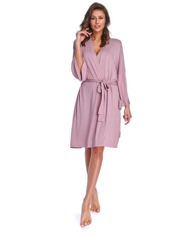 Naiste hommikumantel Roosa, roosa hind ja info | Naiste hommikumantlid | kaup24.ee