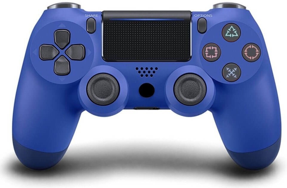 Games World PS4 Doubleshock 4 V2 juhtmeta mängupult / kontroller sinine PS4 / PS5 / Android / iOS, PC jaoks hind ja info | Mängupuldid | kaup24.ee