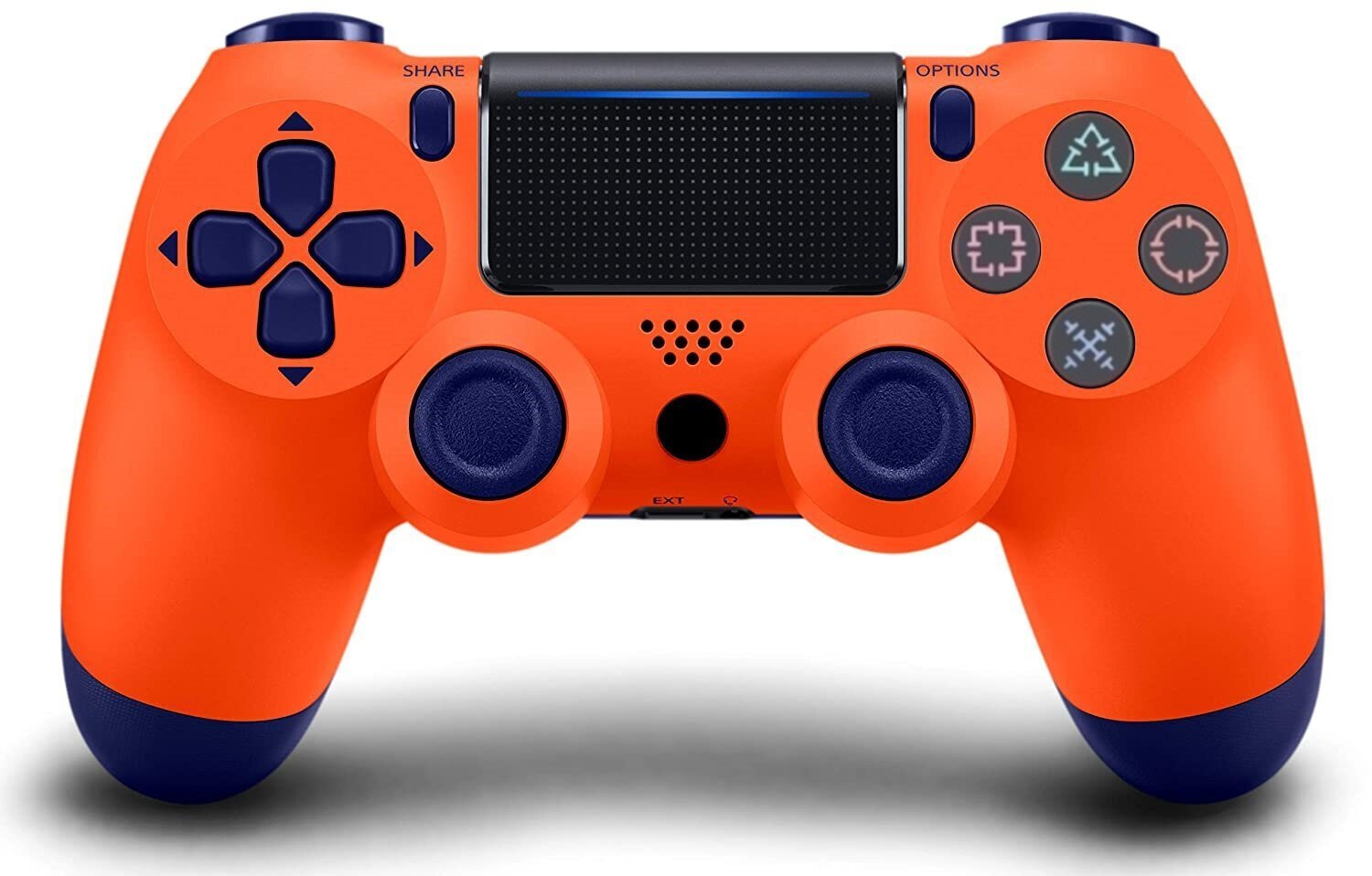 Games World PS4 Doubleshock 4 V2 juhtmeta mängupult / kontroller oranž PS4 / PS5 / Android / iOS, PC jaoks hind ja info | Mängupuldid | kaup24.ee