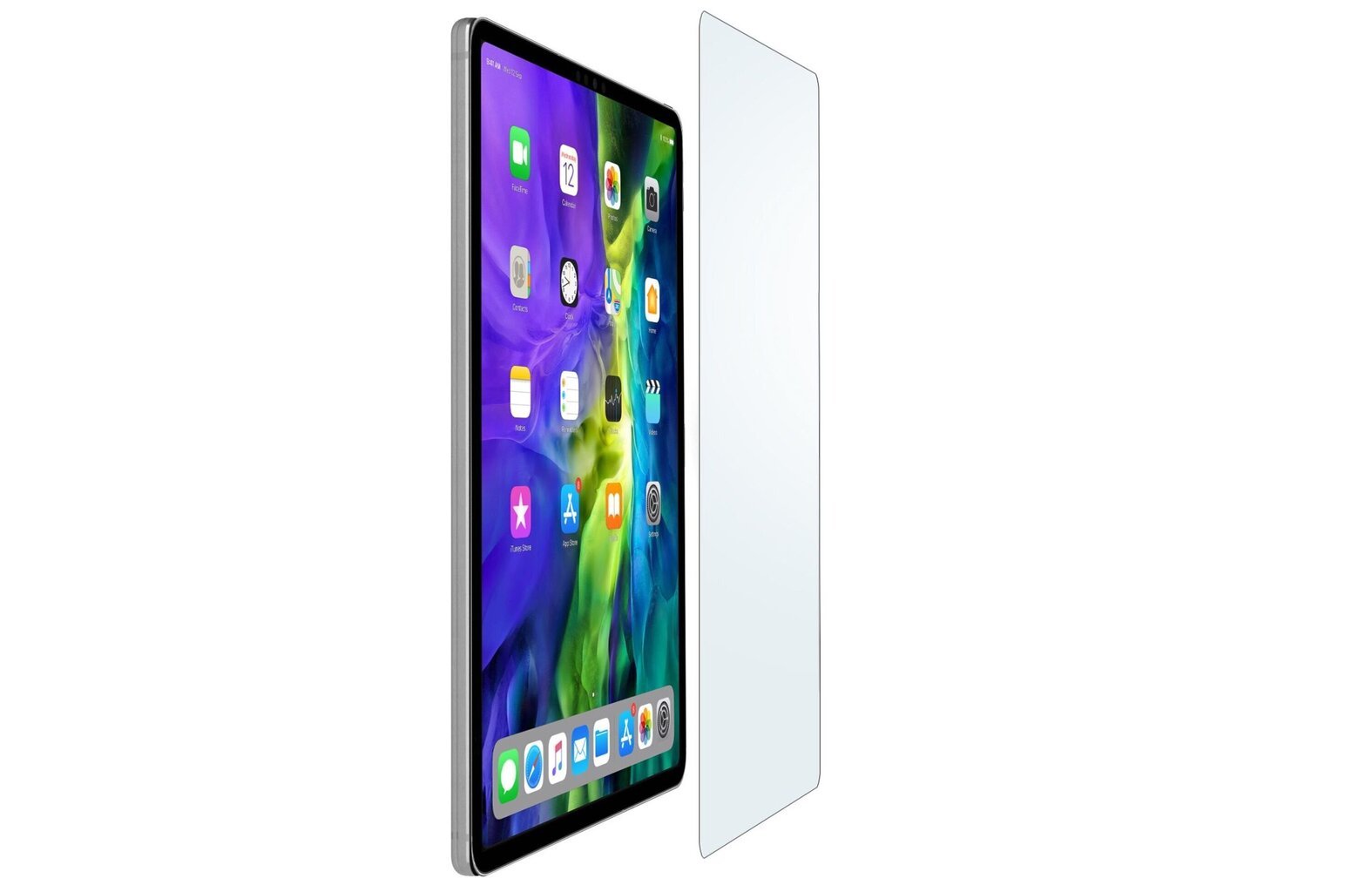 Karastatud klaasist ekraanikaitse Fusion Glass Apple iPad Air 5 (2022) A2589 / A2591 (5th generation) цена и информация | Ekraani kaitsekiled | kaup24.ee
