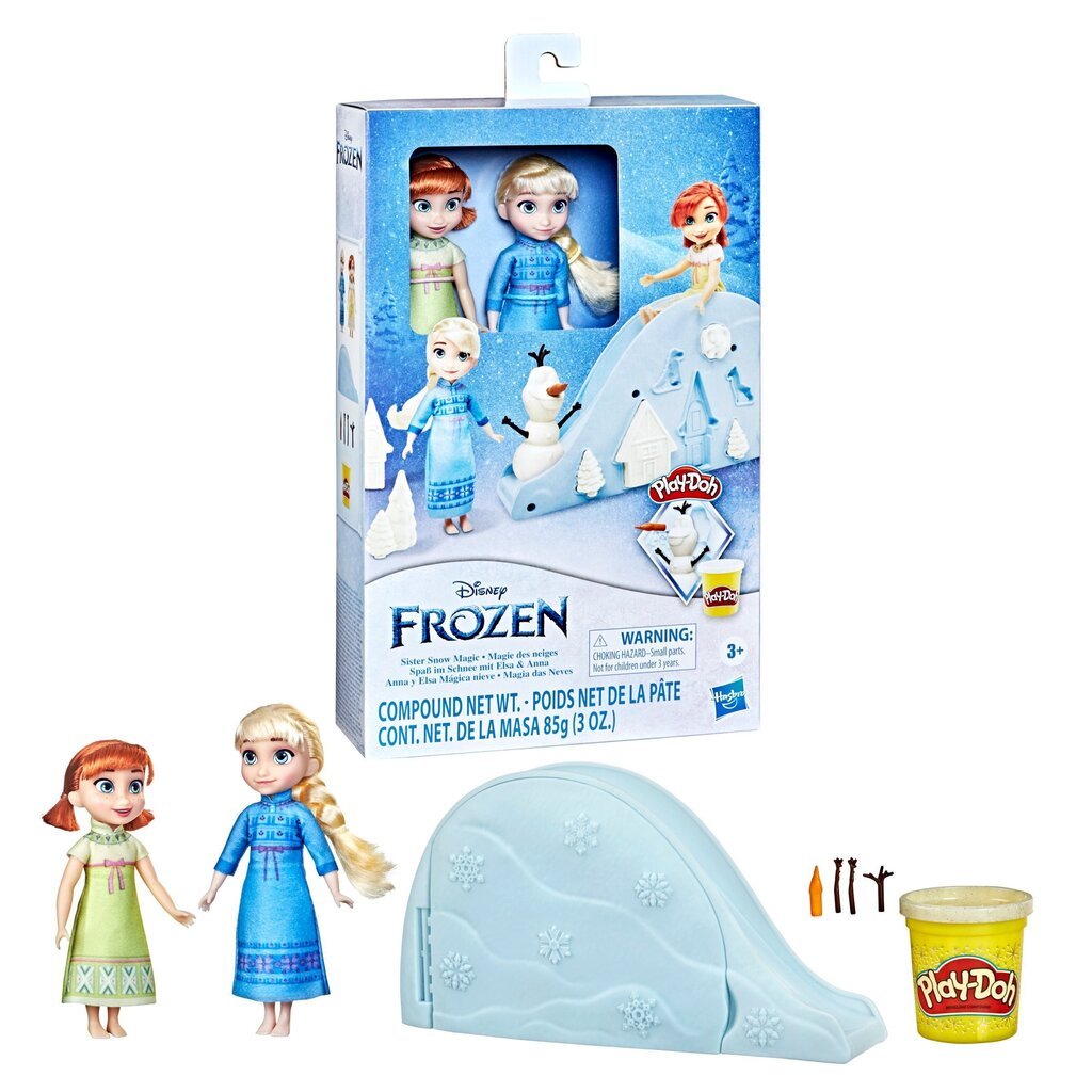 Komplekt plastiliiniga, Lumekuninganna 5 (Frozen), 28 cm hind ja info | Arendavad mänguasjad | kaup24.ee