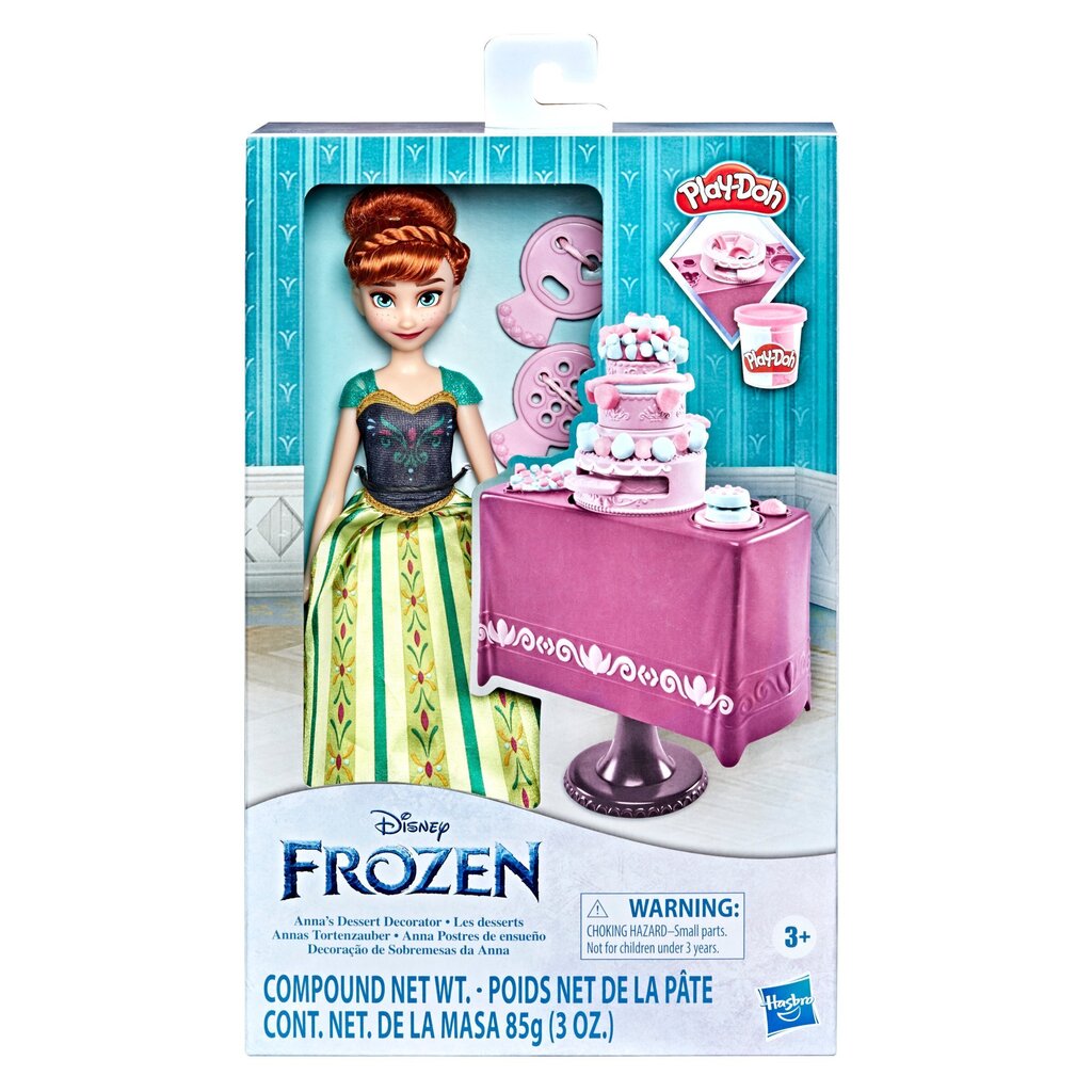 Komplekt plastiliiniga, Lumekuninganna 5 (Frozen), 28 cm hind ja info | Arendavad mänguasjad | kaup24.ee