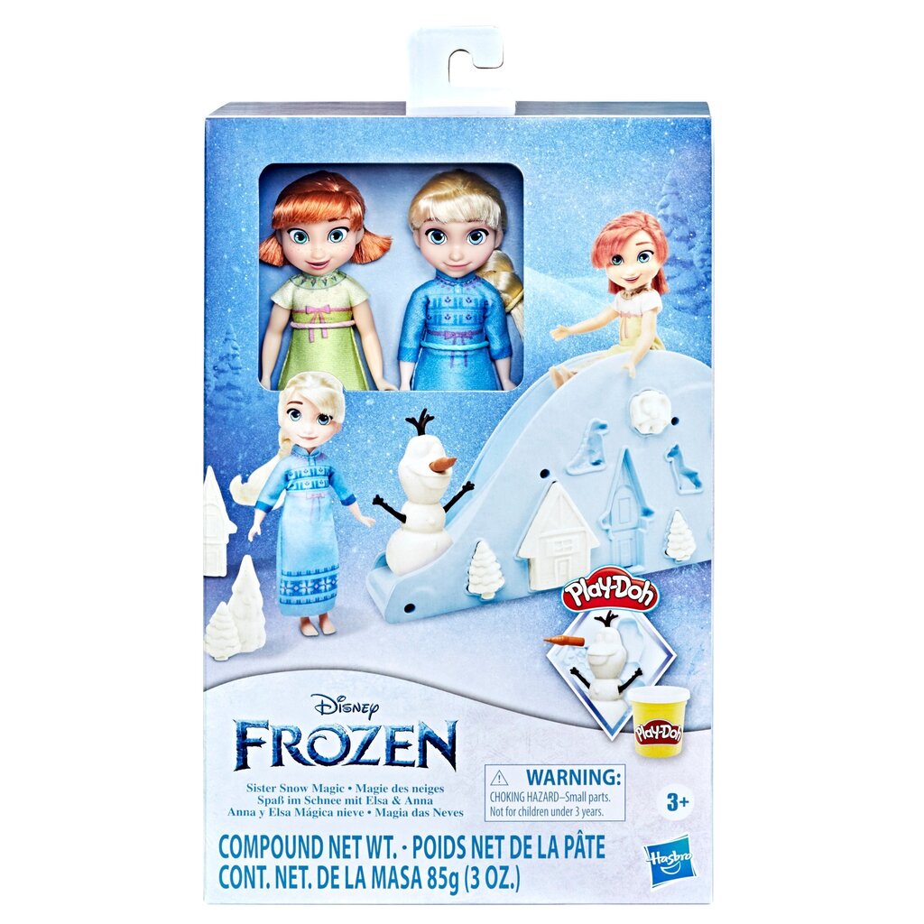 Komplekt plastiliiniga, Lumekuninganna 5 (Frozen), 28 cm hind ja info | Arendavad mänguasjad | kaup24.ee