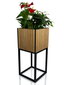 Lillepott - Loft Fiorino tamm 22x22x50cm hind ja info | Vaasid, alused, redelid lilledele | kaup24.ee