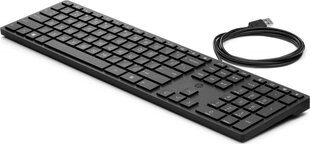 HP Desktop 320K - Keyboard - USB - QWERTY - English 9SR37AA#ABB цена и информация | Клавиатуры | kaup24.ee