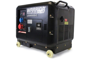 Diiselgeneraator Warrior 6,25 kVa, 3 faas hind ja info | Generaatorid | kaup24.ee