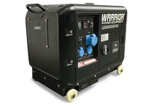 Diiselgeneraator Warrior 6,25 kVa цена и информация | Электрогенераторы | kaup24.ee