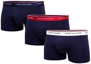 Мужские боксеры Tommy Hilfiger, 3 пары, ВМС 1U87903842 904 18427 цена и информация | Мужские трусы | kaup24.ee