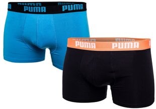 Мужские боксеры Puma, 2 пары, темно-синие, коричневые, 906823 31 18519 цена и информация | Мужские трусы | kaup24.ee