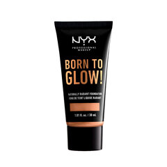 Основа-крем для макияжа NYX Born To Glow Tan цена и информация | Пудры, базы под макияж | kaup24.ee