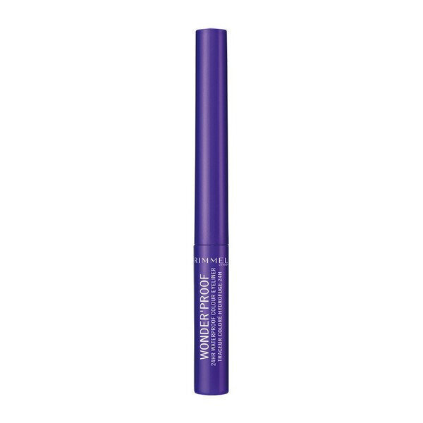 Silmapliiats Wonder'proof Rimmel London: Värvus - 005 - pure blue hind ja info | Ripsmetušid, lauvärvid, silmapliiatsid, seerumid | kaup24.ee