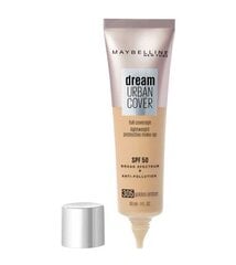 Meigi aluskreem Maybelline Dream Urban Cover Spf 50 305-Golden Amber (30 ml) hind ja info | Jumestuskreemid, puudrid | kaup24.ee