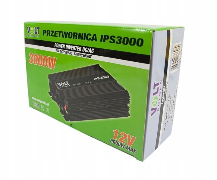 Pingemuundur 12-230 V. IPS 1700 W-3000 W hind ja info | Muundurid, inverterid | kaup24.ee