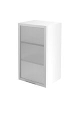 Подвесной кухонный шкафчик Halmar Halmar Vento GV, левый, белый цена и информация | Кухонные шкафчики | kaup24.ee