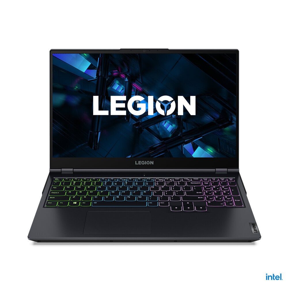 Lenovo Legion 5 15ITH6H i7-11800H 15.6&#34; FHD IPS 300nits AG 165Hz 16GB DDR4 3200 SSD512 NVMe GeForce RTX 3060 6GB LAN NoOS Phantom Blue/ Shadow Black hind ja info | Sülearvutid | kaup24.ee