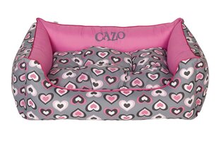 Cazo Soft Bed Heartbeat pesa koertele 65x50cm hind ja info | Pesad, padjad | kaup24.ee