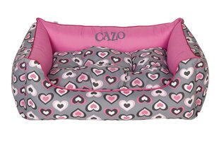 Cazo Soft Bed Heartbeat pesa koertele 75x60cm hind ja info | Pesad, padjad | kaup24.ee