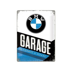Metallplaat 30x40cm / BMW Garage цена и информация | Детали интерьера | kaup24.ee
