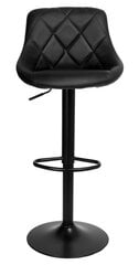 Cydro black must baaripukk hind ja info | Söögilaua toolid, köögitoolid | kaup24.ee
