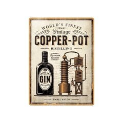 Metallplaat 30x40cm / Copper Pot Gin цена и информация | Детали интерьера | kaup24.ee