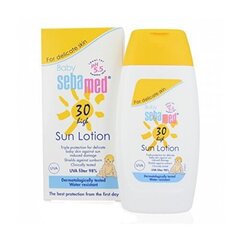 Laste päikesekreem Sebamed SPF 30 Baby(Sun Lotion) 200 ml hind ja info | Päikesekreemid | kaup24.ee