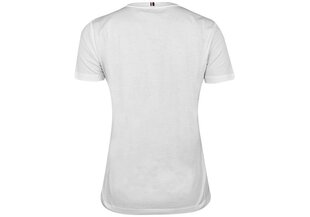 Naiste T-särk Tommy Hilfiger T-SHIRT HERITAGE CREW NECK GRAPHIC TEE WHITE WW0WW24967 100 26486 hind ja info | Naiste T-särgid | kaup24.ee