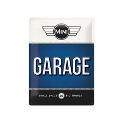 Металлическая пластина 30х40 см / Мини Garage цена и информация | Декорации для сада | kaup24.ee