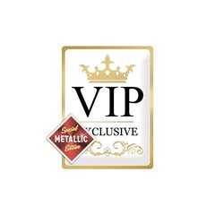 Металлическая пластина 30x40 см / VIP Exclusive Metallic цена и информация | Декорации для сада | kaup24.ee