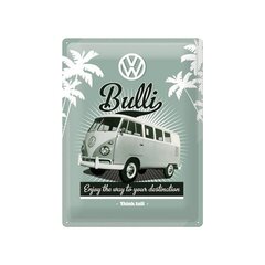 Metallplaat 30x40cm / VW Bulli hind ja info | Dekoratsioonid | kaup24.ee