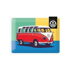 Metallplaat 30x40cm / VW Bulli Pop Art hind ja info | Dekoratsioonid | kaup24.ee