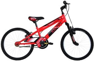 BICYCLE 20" JUNIOR MAN HELLO 2/RED/BLACK 8001446125601 COPPI hind ja info | Jalgrattad | kaup24.ee