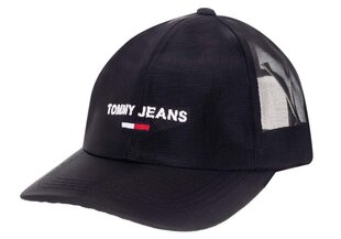 Женская бейсболка Tommy Hilfiger TJW SPORT CAP MESH, чёрная, AW0AW09909 BDS 37842 цена и информация | Женские шапки | kaup24.ee