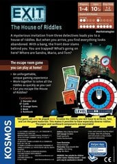 Настольная игра Exit: The Game – The House of Riddles, EN цена и информация | Настольные игры | kaup24.ee