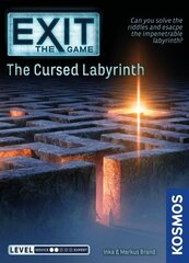 Настольная игра Exit: The Game - The Cursed Labyrinth, EN цена и информация | Настольные игры | kaup24.ee