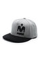 Nokamüts, hall/must, MM2201 hind ja info | Meeste sallid, mütsid ja kindad | kaup24.ee