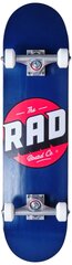 Скейтборд RAD Logo Progressive Complete 7,75", темно-синий цена и информация | Скейтборды | kaup24.ee