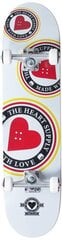 Скейтборд Heart Supply Orbit Logo 7.75", белый цена и информация | Скейтборды | kaup24.ee