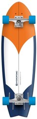 Скейтборд Hydroponic Cruiser, 31,5", Radikal Orange / Navy цена и информация | Скейтборды | kaup24.ee