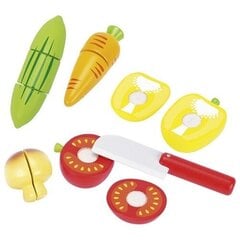 Puidust lõigatavad juurviljad (takjakinnitusega) hind ja info | Tüdrukute mänguasjad | kaup24.ee