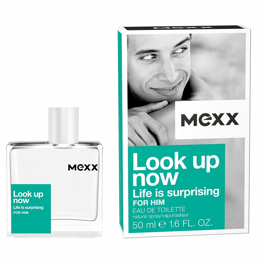 Mexx Look up Now Life Is Surprising For Him EDT meestele 50 ml hind ja info | Meeste parfüümid | kaup24.ee