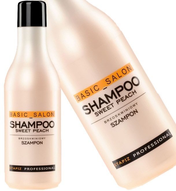Universaalne šampoon Stapiz Basic Salon Sweet Peach 1000 ml цена и информация | Šampoonid | kaup24.ee