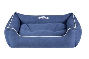 Cazo Soft Bed Provence Blue sinine pesa koertele 95x75cm цена и информация | Лежаки, домики | kaup24.ee