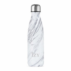 Термо-бутылка IZY Bottle, 500ml, Marble White цена и информация | Термосы, термокружки | kaup24.ee