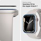 Spigen hübriid kaitseklaas ProFlex EZ Fit kellale Apple Watch Series 7 (45mm) jaApple Watch Series 8 (45 mm) hind ja info | Nutikellade ja nutivõrude tarvikud | kaup24.ee