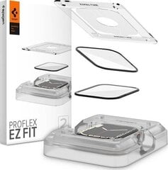 Spigen hübriid kaitseklaas ProFlex EZ Fit kellale Apple Watch Series 7 (45mm) jaApple Watch Series 8 (45 mm) цена и информация | Аксессуары для смарт-часов и браслетов | kaup24.ee