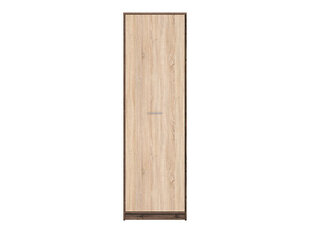 Шкаф BRW Nepo Plus 1D, коричневый/цвет дуба цена и информация | Шкафчики в гостиную | kaup24.ee