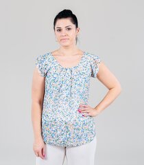 Блузка для женщин Hailys NELA0657*01, голубая/бежевая 4063942867748 цена и информация | Женские футболки | kaup24.ee