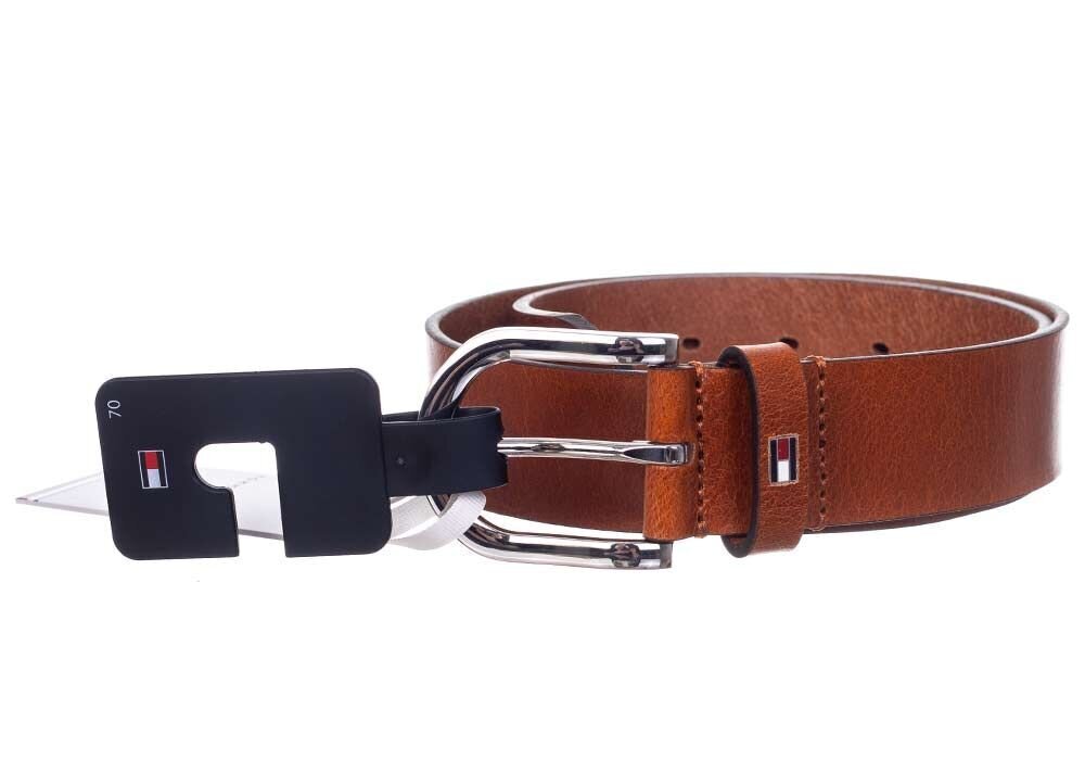 Naiste püksirihm Tommy Hilfiger 3.5 cm NEW DANNY BELT, pruun, WW0WW11590 606 25998 hind ja info | Naiste vööd | kaup24.ee